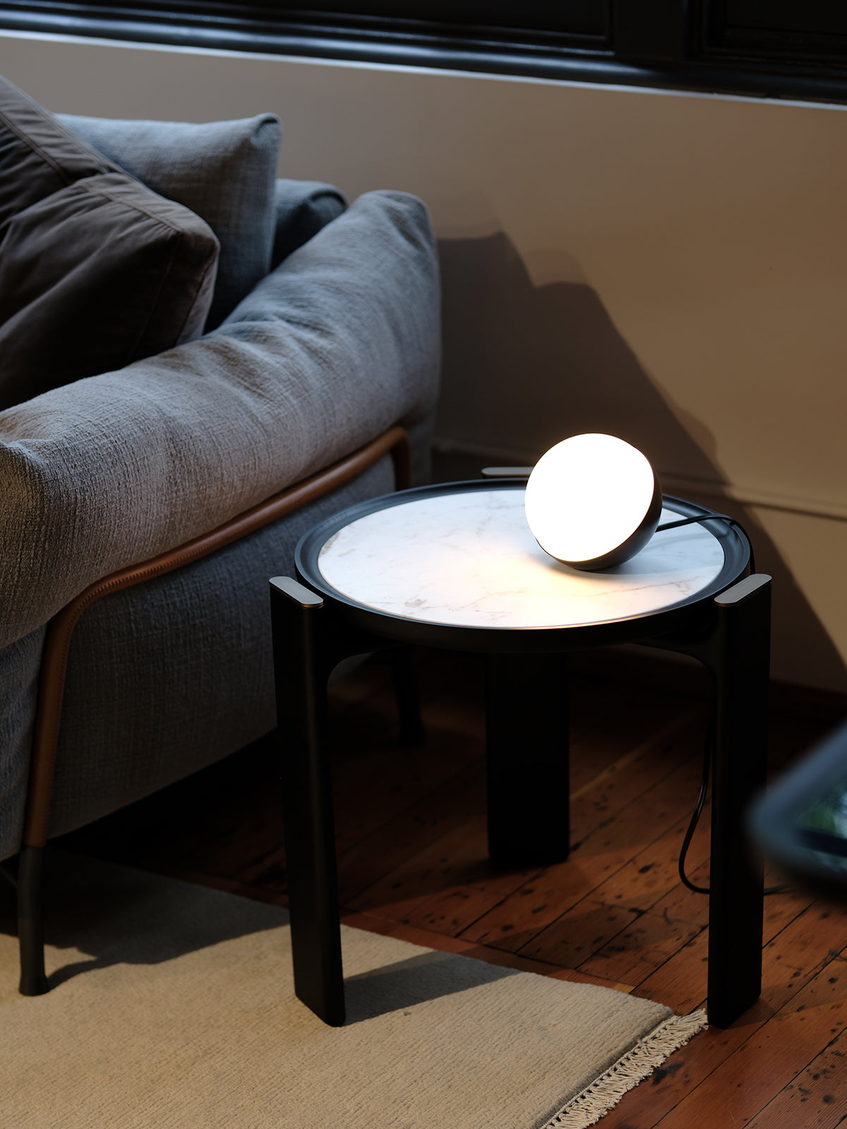 Duo Circle Side Table