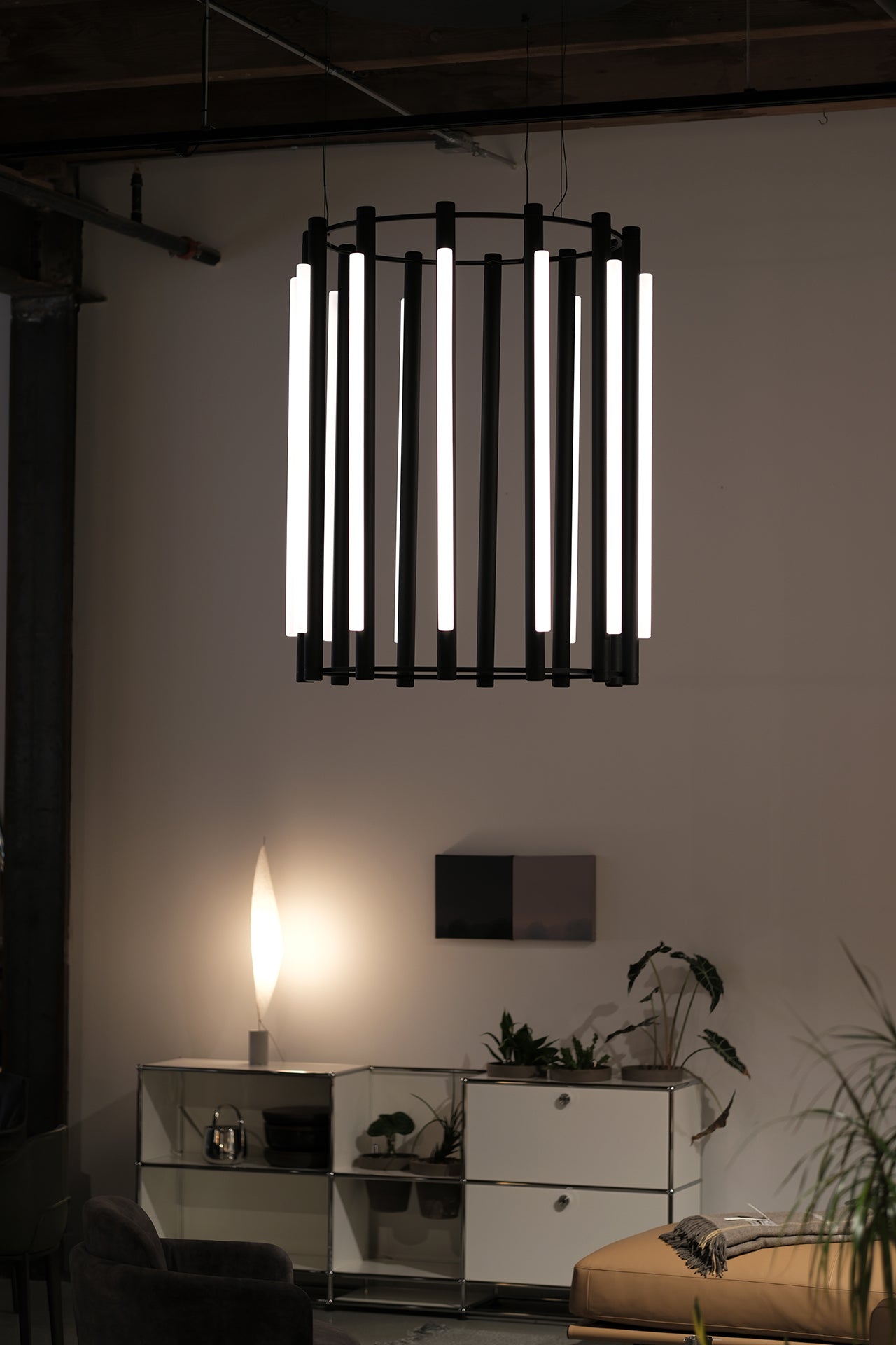 Pipeline Chandelier
