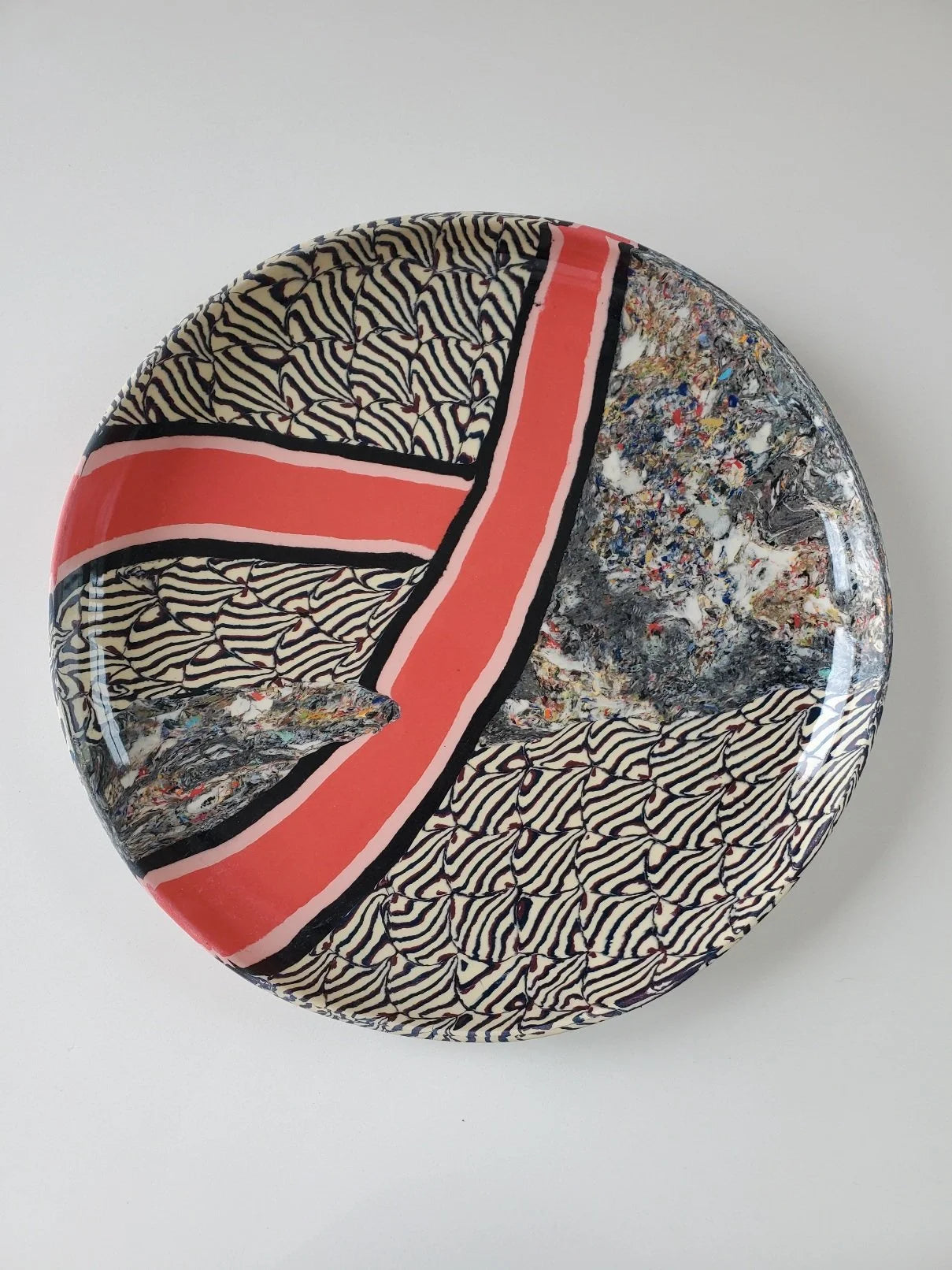 Nerikomi Platter no. 1