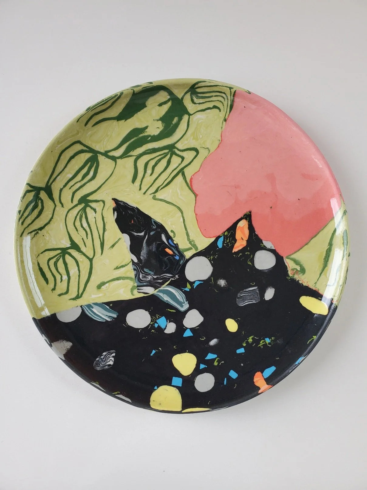 Nerikomi Platter no. 3