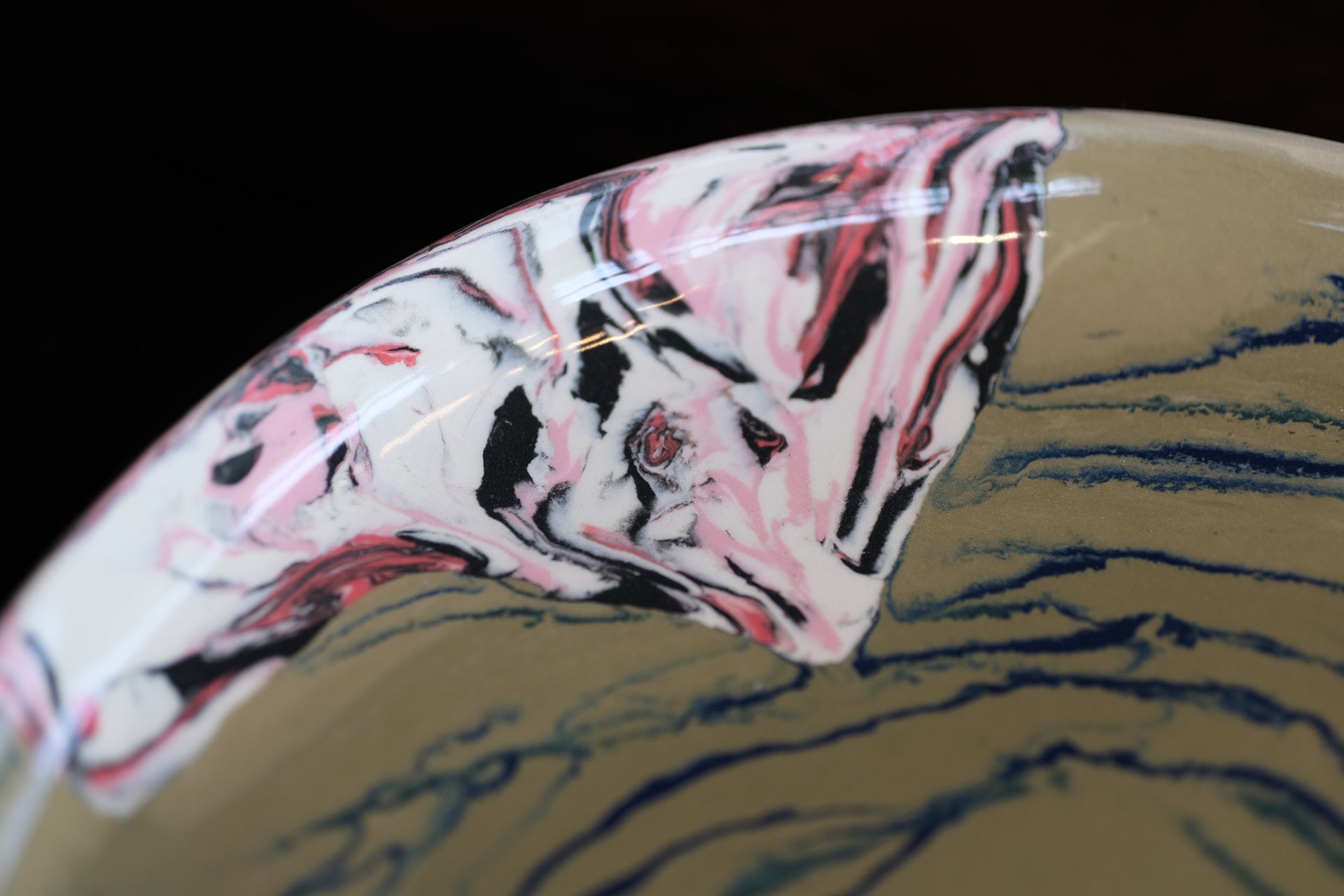Nerikomi Platter no. 2