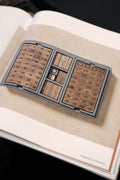 Wooden Mahjong Set