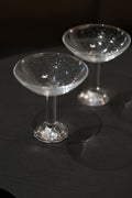 Bubble Glass Champagne Coupe