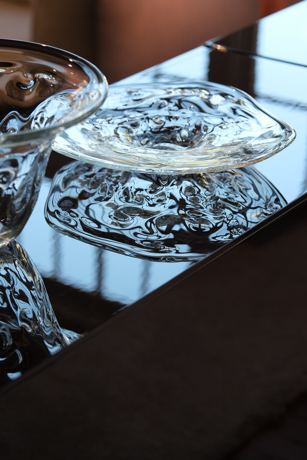 S.R. Vintage Tray Deco Clear
