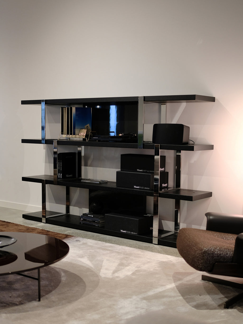 Dalton "Chrome" Bookcase