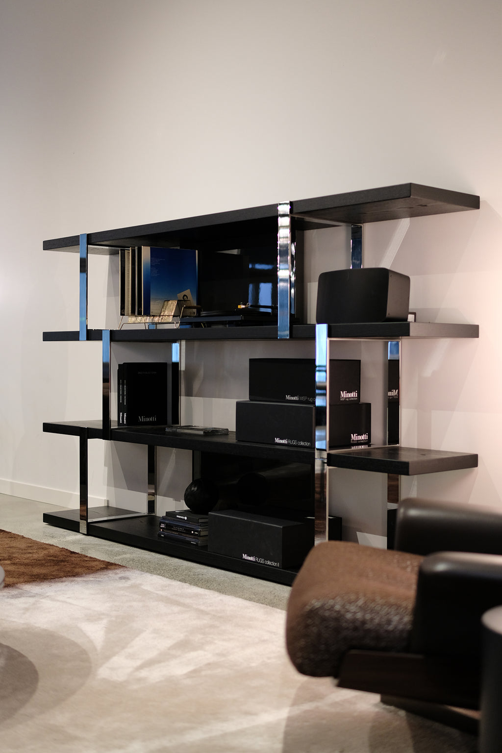 Dalton "Chrome" Bookcase
