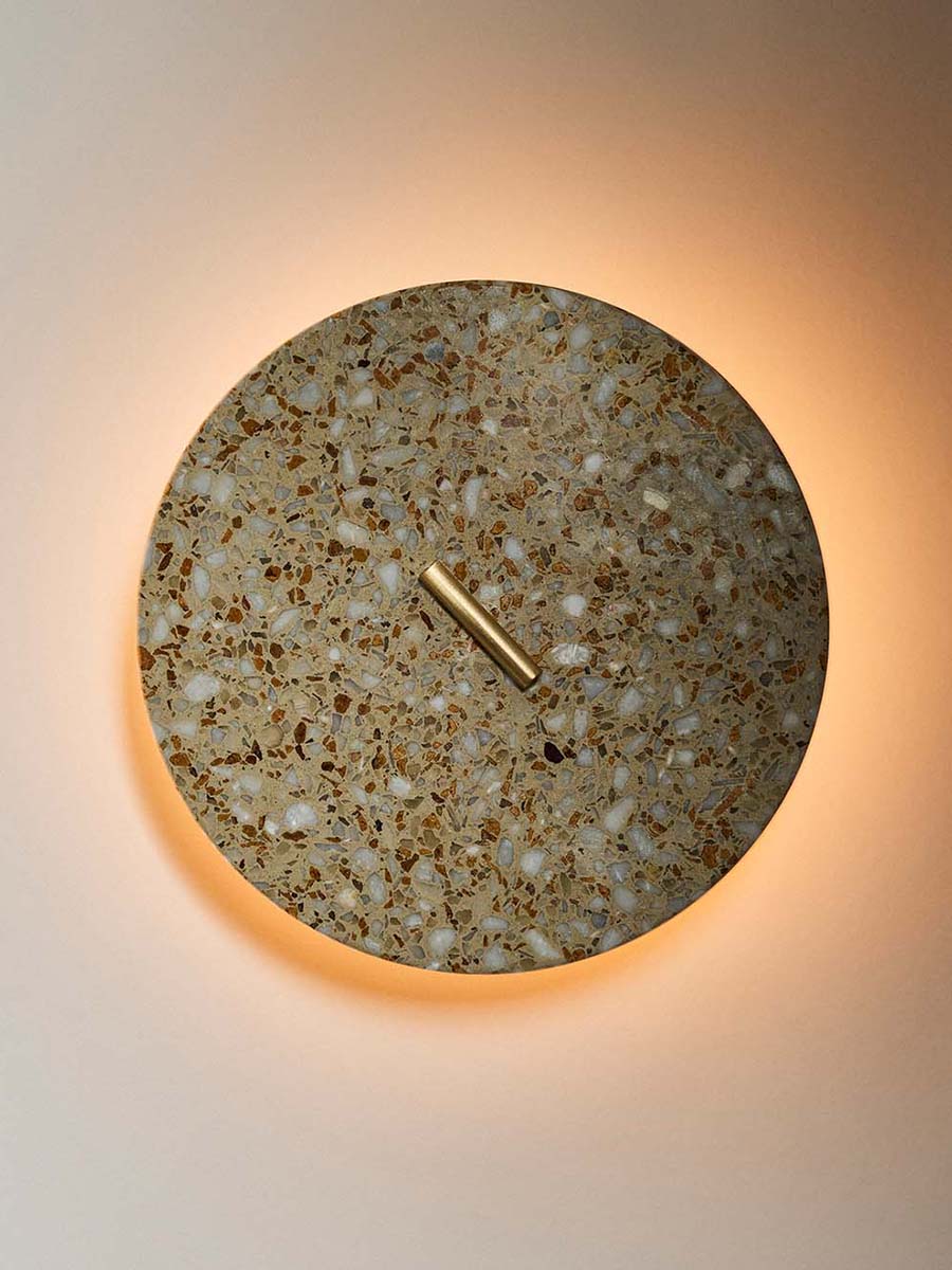Pith Sconce Terrazzo