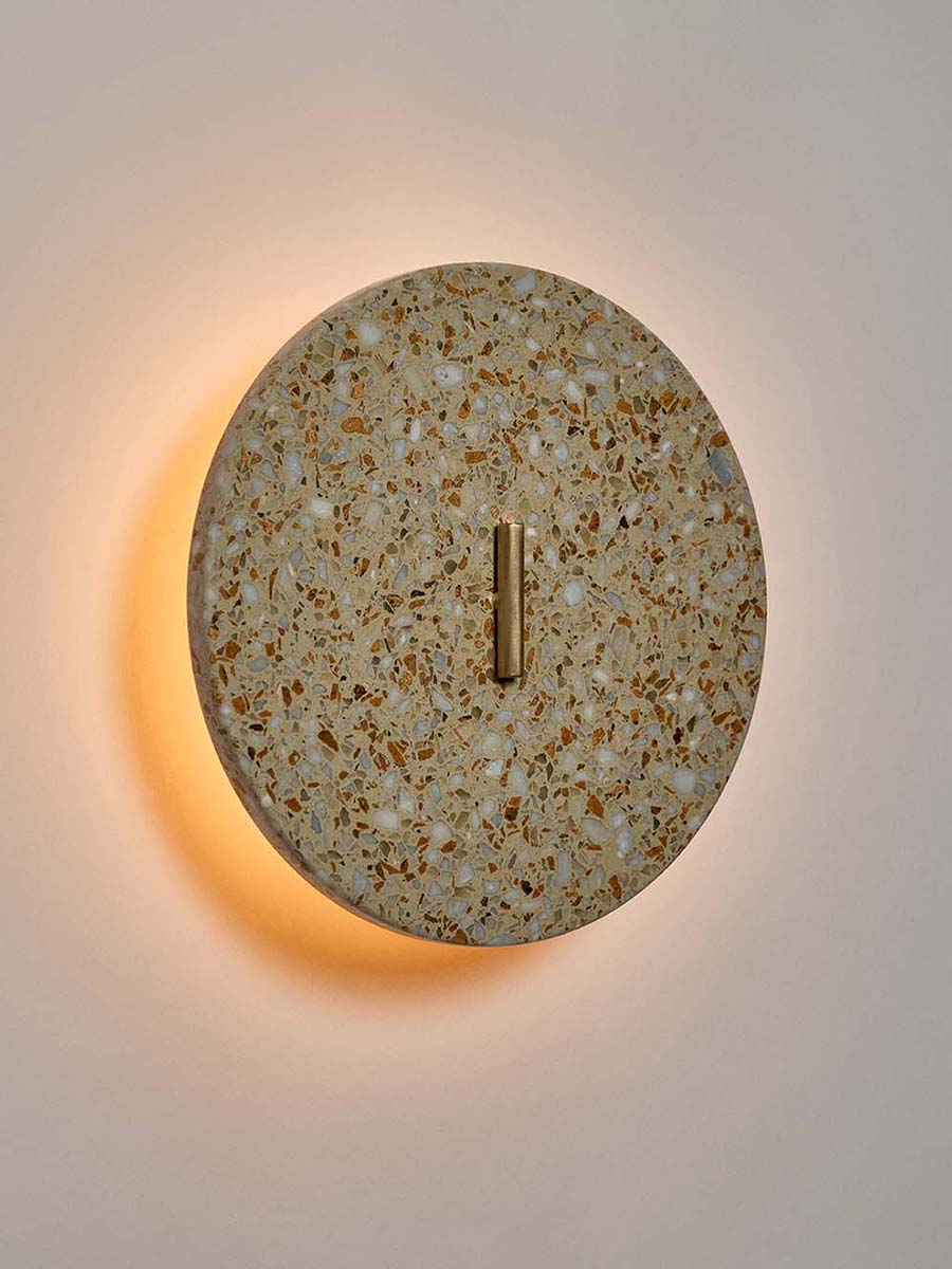 Pith Sconce Terrazzo