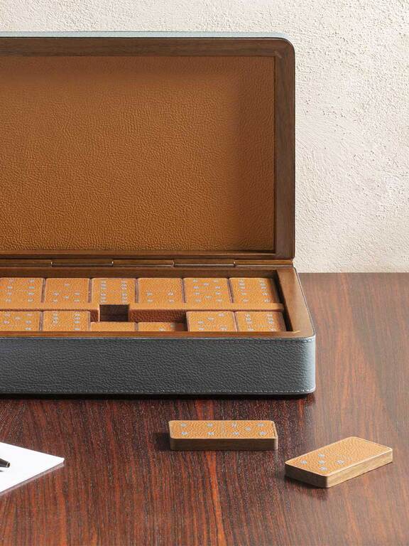 Domino Wooden Box